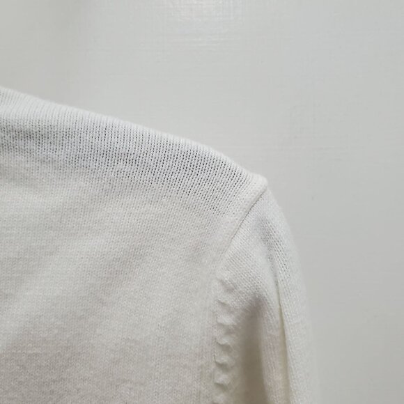 Athleta Women's White Aqua Boho Embroidered Hooded Long Sleeve‎ Surplus Tunic M - Picture 2 of 7